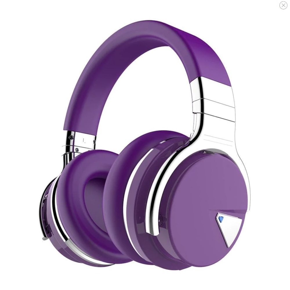 COWIN E7 ACTIVE NOISE CANCELLING BLUETOOTH OVER-EAR HEADPHONES